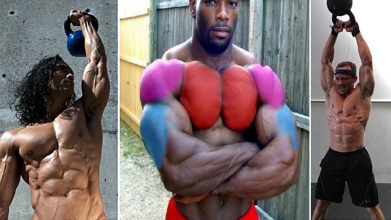 Amazing Kettlebell Workout That Will Hit Your Pecs, Traps, Trice